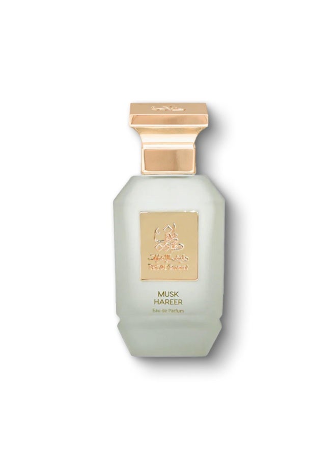 Taif Al Emarat Musk Hareer Eau de Parfum 75ml, Women’s Arabic Perfume, Long Lasting White Oud Fragrance with Peony & Fig - Image 1